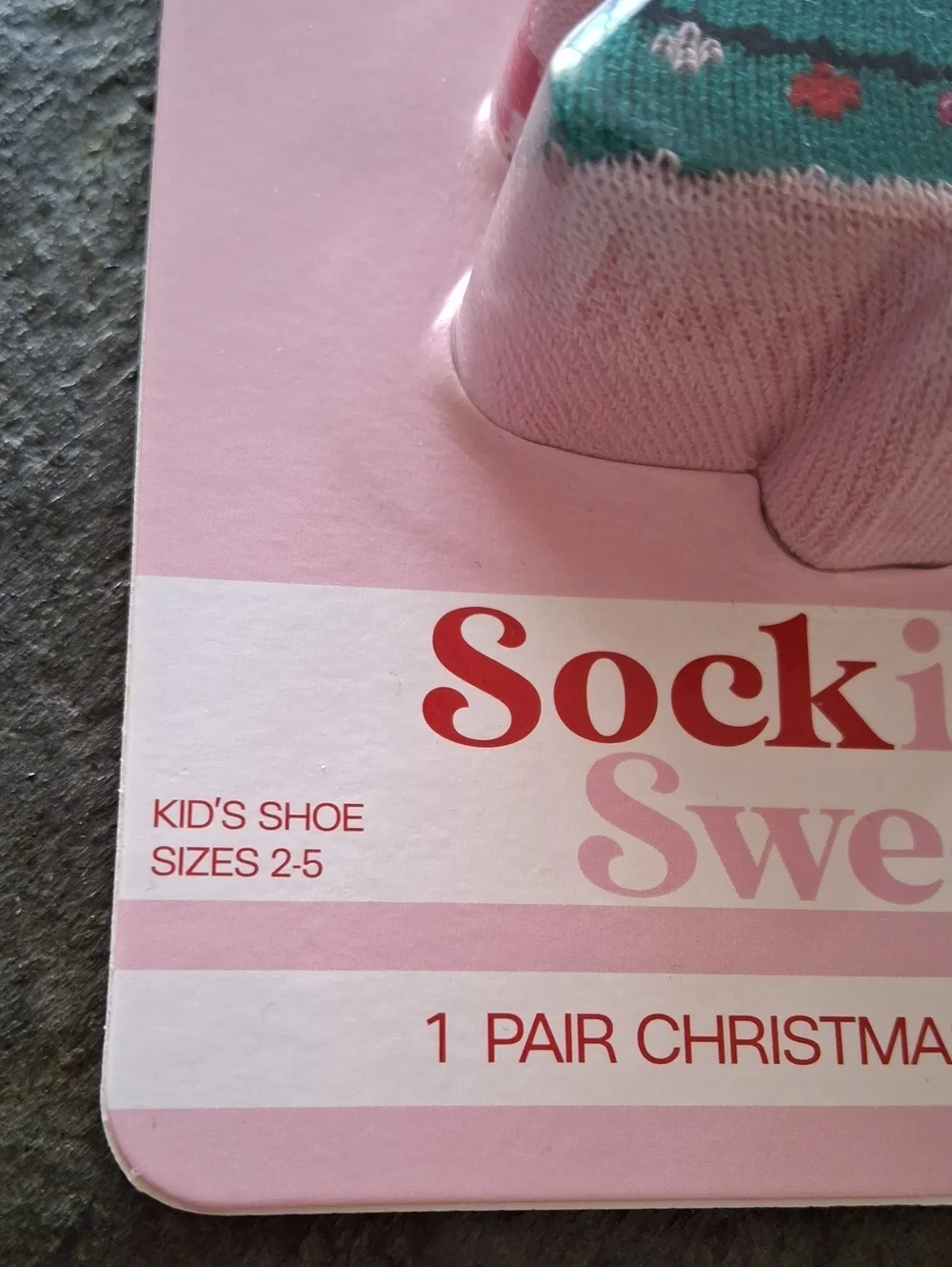 Sockingly Sweet Kids Christmas Tree Socks